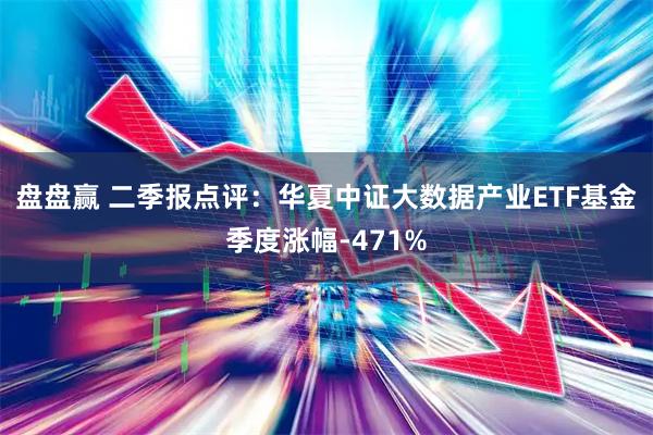 盘盘赢 二季报点评：华夏中证大数据产业ETF基金季度涨幅-471%