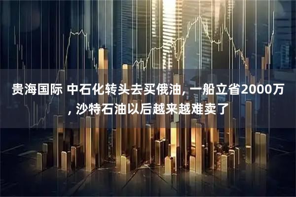 贵海国际 中石化转头去买俄油, 一船立省2000万, 沙特石油以后越来越难卖了